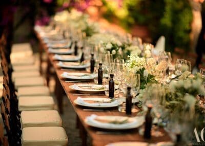 Wedding table villa sanGimignano